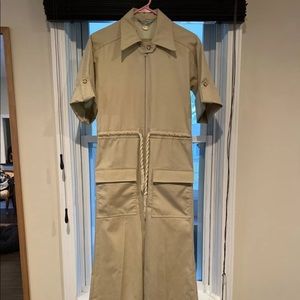 Vintage beige jumpsuit size small